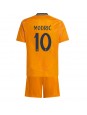 Real Madrid Luka Modric #10 Bortedraktsett Barn 2024-25 Korte ermer (+ bukser)